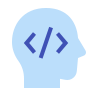 Developer friendly icon