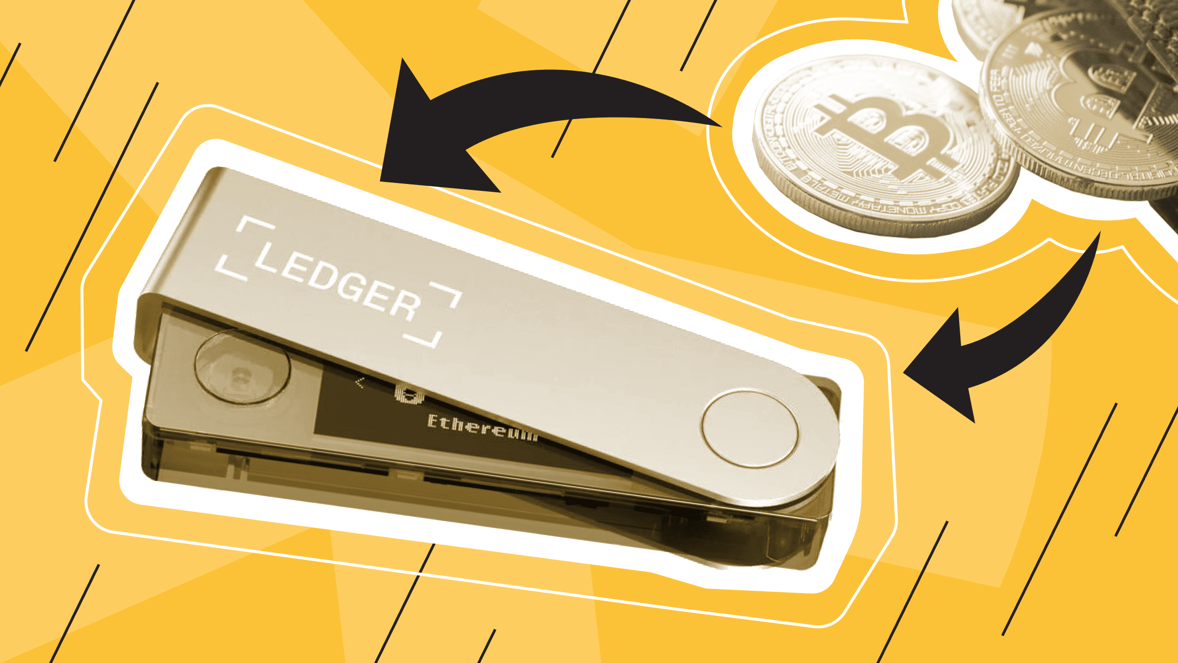 Mobile crypto wallet interface