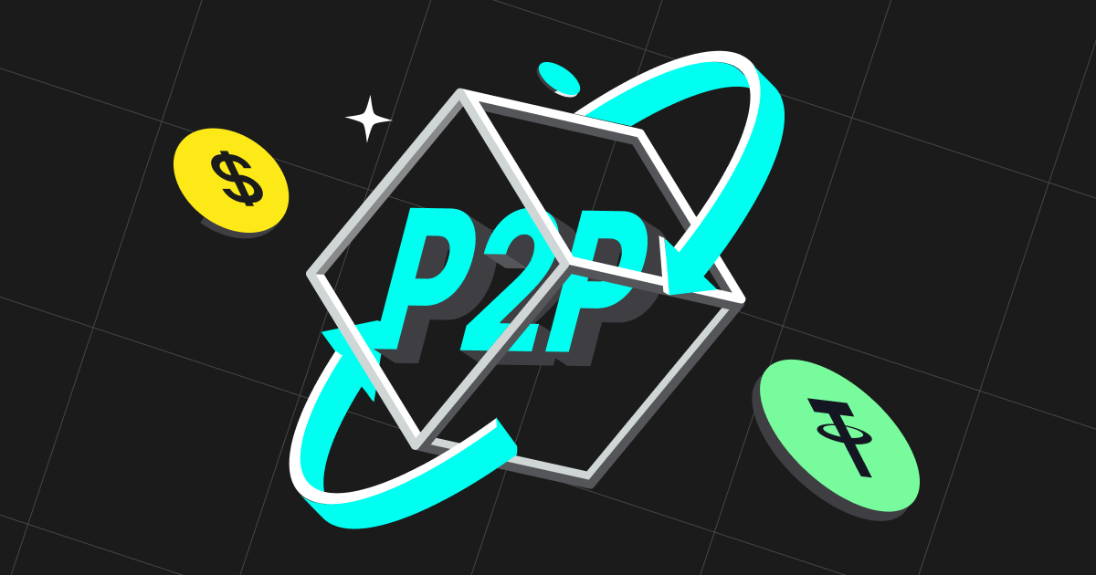 P2P exchange technology stack visualization