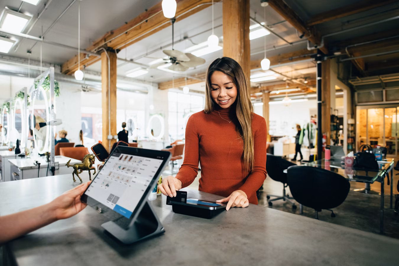 Retail store using LightSpeed POS system
